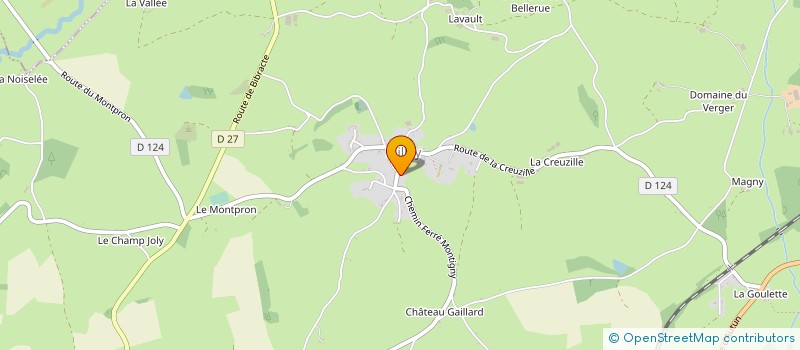 localisation de l'entreprise MONSIEUR ERIC OLIVIER  MILLAY