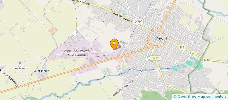 localisation de l'entreprise MONSIEUR ERIC OLIVIER  REVEL