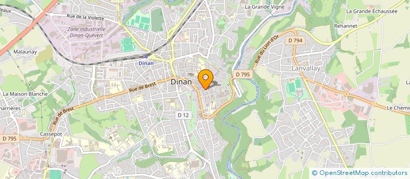 localisation de l'entreprise MONSIEUR ERIC OLLIVIER à DINAN