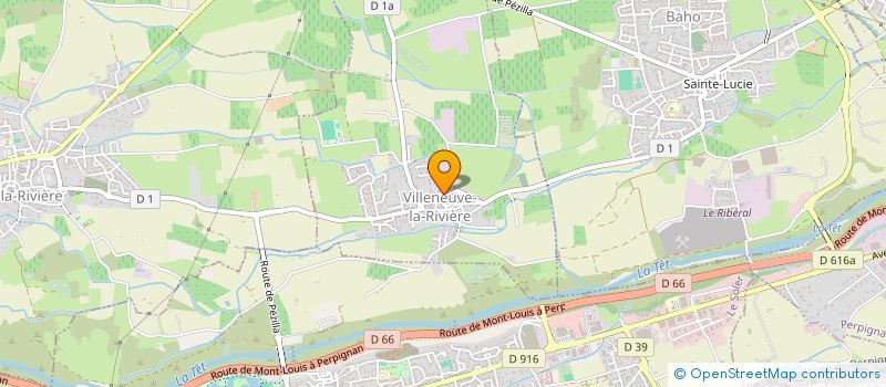 localisation de l'entreprise MONSIEUR ERIC OLMOS  VILLENEUVE-LA-RIVIERE