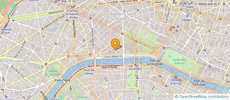 localisation de l'entreprise MONSIEUR ERIC ORINEL  PARIS