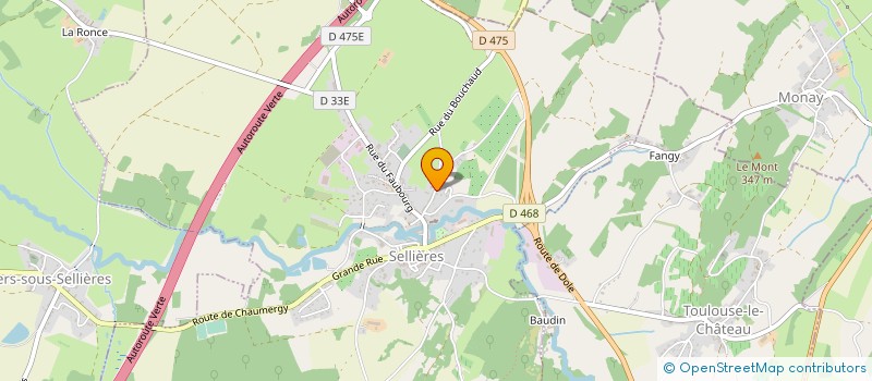 localisation de l'entreprise MONSIEUR ERIC ORSI  MONAY