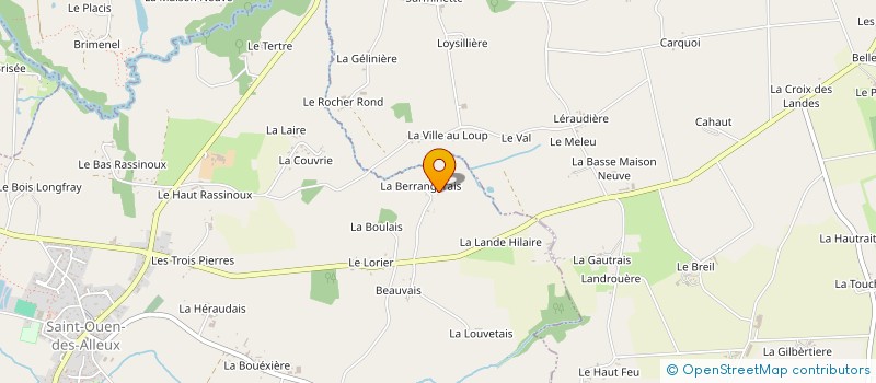 localisation de l'entreprise MONSIEUR ERIC ORY  SAINT-OUEN-DES-ALLEUX