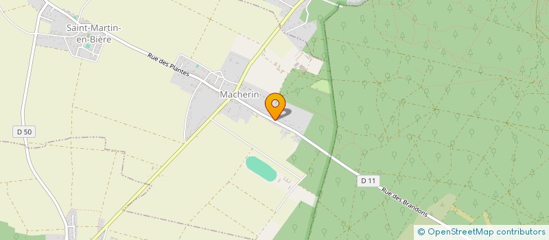 localisation de l'entreprise MONSIEUR ERIC OZANNE  SAINT-MARTIN-EN-BIERE