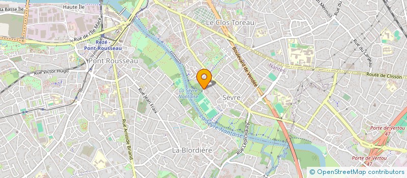 localisation de l'entreprise MONSIEUR ERIC PAGANDET à NANTES