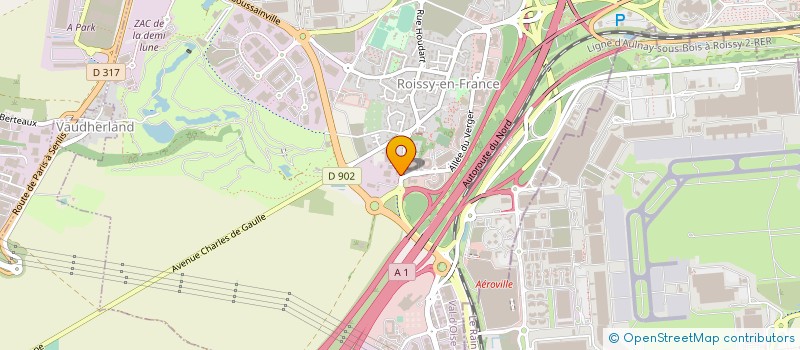 localisation de l'entreprise MONSIEUR ERIC PAILLIER  ROISSY-EN-FRANCE