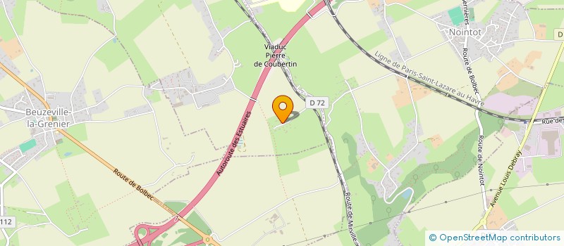 localisation de l'entreprise MONSIEUR ERIC PAIMPARAY  TROUVILLE