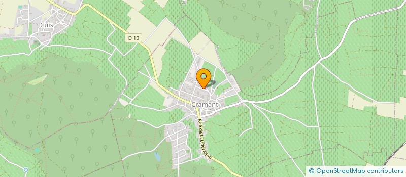 localisation de l'entreprise MONSIEUR ERIC PAINVIN à CRAMANT
