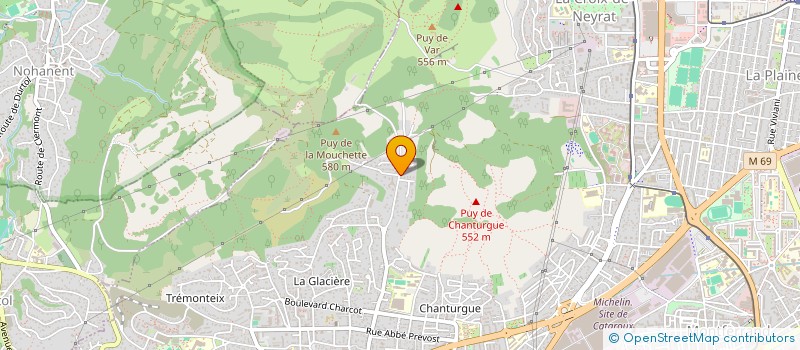 localisation de l'entreprise MONSIEUR ERIC PAJON  CLERMONT-FERRAND