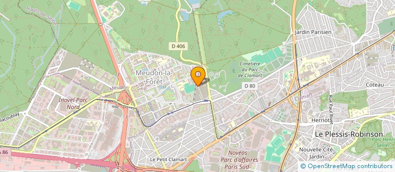 localisation de l'entreprise MONSIEUR ERIC PAKA MATONDO à CLAMART