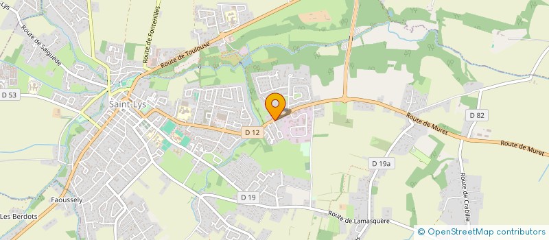 localisation de l'entreprise MONSIEUR ERIC PALACIOS  SAINT-LYS