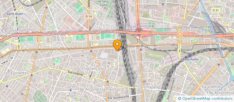 localisation de l'entreprise MONSIEUR ERIC PALAMEDE  PARIS