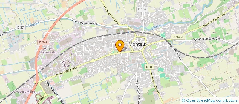 localisation de l'entreprise MONSIEUR ERIC PALAYER  MONTEUX