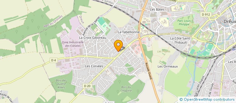 localisation de l'entreprise MONSIEUR ERIC PALERESSOMPOULLE à LURAY