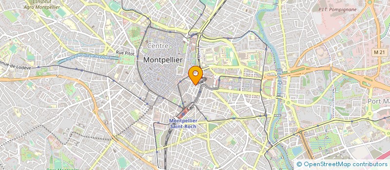 localisation de l'entreprise MONSIEUR ERIC PALET à MONTPELLIER