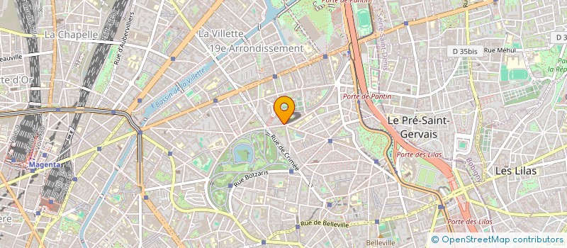 localisation de l'entreprise MONSIEUR ERIC PALMERO  PARIS