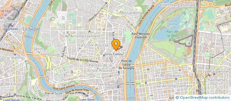 localisation de l'entreprise MONSIEUR ERIC PALOMARES  LYON