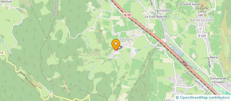 localisation de l'entreprise MONSIEUR ERIC PANAY  SALORNAY-SUR-GUYE