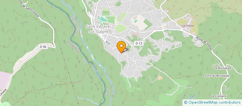 localisation de l'entreprise MONSIEUR ERIC PAOLINO à SAINT-CEZAIRE-SUR-SIAGNE
