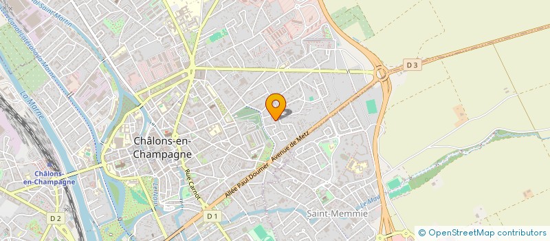 localisation de l'entreprise MONSIEUR ERIC PARCAULT  CHALONS-EN-CHAMPAGNE