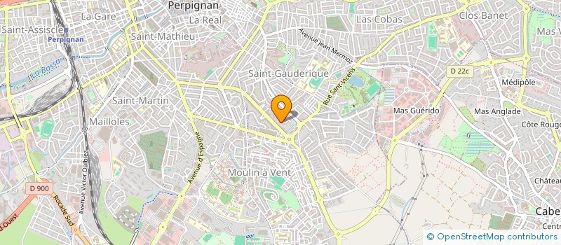 localisation de l'entreprise MONSIEUR ERIC PARES  PERPIGNAN