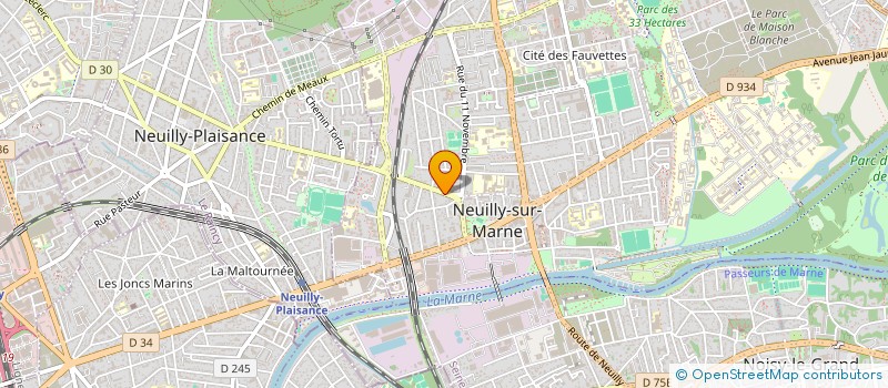 localisation de l'entreprise MONSIEUR ERIC PARIENTE à NEUILLY-SUR-MARNE