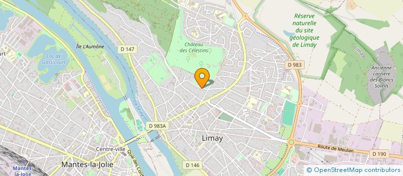 localisation de l'entreprise MONSIEUR ERIC PARIS  LIMAY