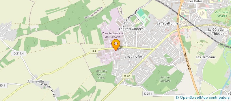 localisation de l'entreprise MONSIEUR ERIC PASCAL à VERNOUILLET