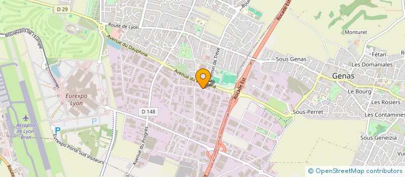 localisation de l'entreprise MONSIEUR ERIC PASCALLON  CHASSIEU