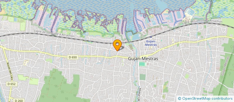 localisation de l'entreprise MONSIEUR ERIC PATANCHON  GUJAN-MESTRAS