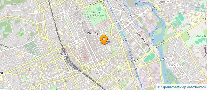 localisation de l'entreprise MONSIEUR ERIC PATIN  NANCY