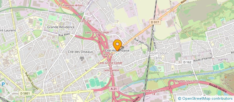 localisation de l'entreprise MONSIEUR ERIC PATINHA SEROMENHO DELEGLISE  LOISON-SOUS-LENS