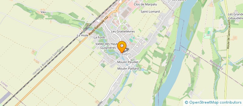 localisation de l'entreprise MONSIEUR ERIC PATRICE CHAPON à TAVERS