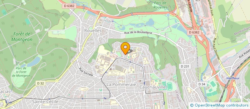 localisation de l'entreprise MONSIEUR ERIC PAUL  LE HAVRE