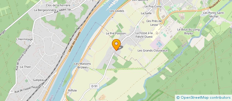 localisation de l'entreprise MONSIEUR ERIC PAUPORTE à BLOIS