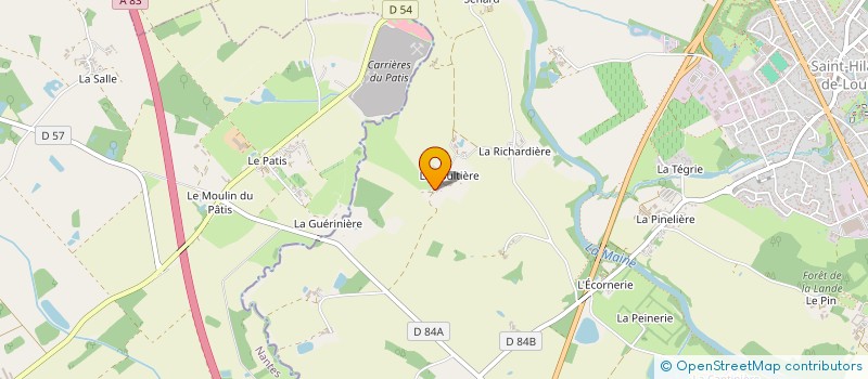 localisation de l'entreprise MONSIEUR ERIC PAVAGEAU à MONTAIGU-VENDEE