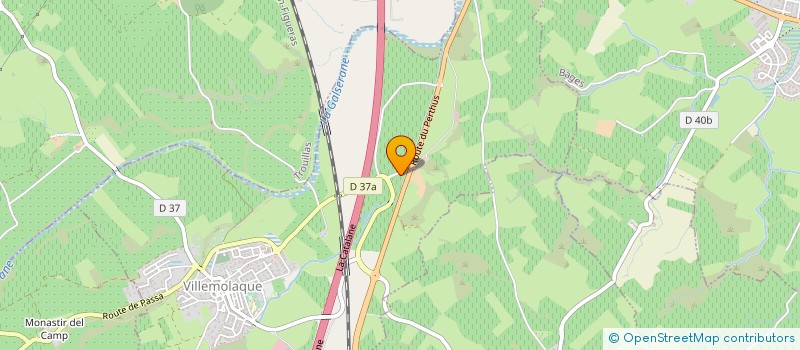 localisation de l'entreprise MONSIEUR ERIC PAYET  VILLEMOLAQUE