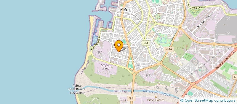 localisation de l'entreprise MONSIEUR ERIC PAYET  LE PORT