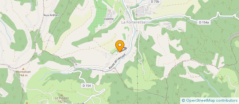 localisation de l'entreprise MONSIEUR ERIC PAYSAN MAYET  LA FORTERESSE