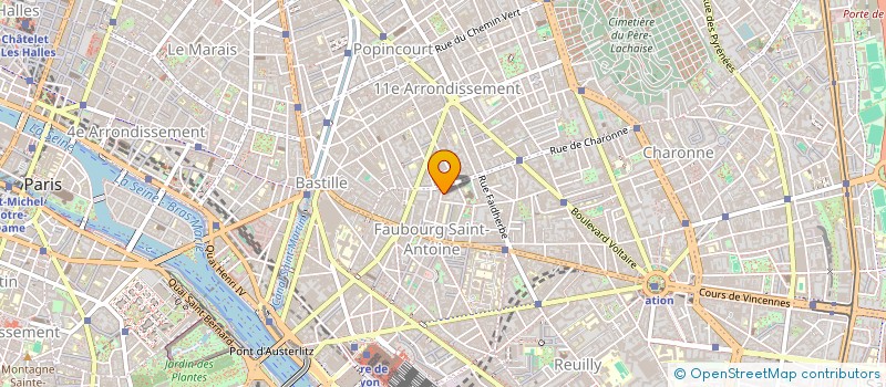 localisation de l'entreprise MONSIEUR ERIC PEAN  PARIS 11