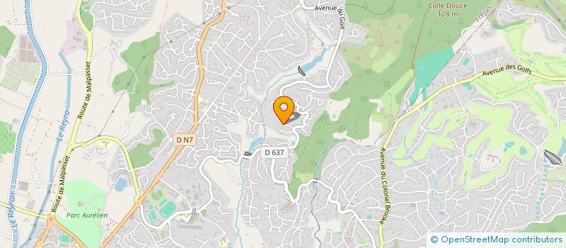 localisation de l'entreprise MONSIEUR ERIC PECH à FREJUS