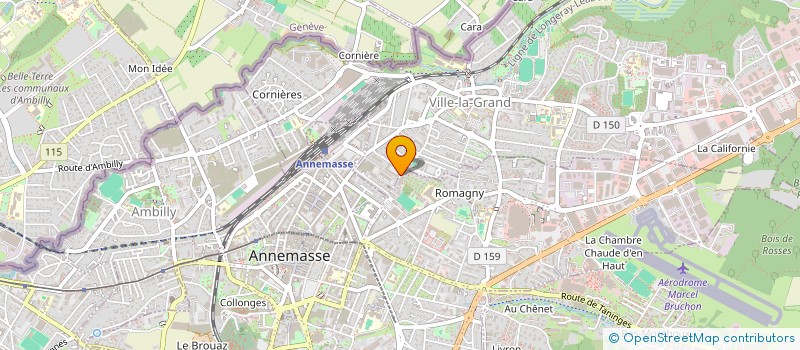 localisation de l'entreprise MONSIEUR ERIC PECQUET  VILLE-LA-GRAND