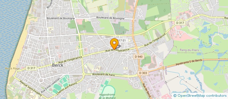 localisation de l'entreprise MONSIEUR ERIC PECQUEUX à BERCK