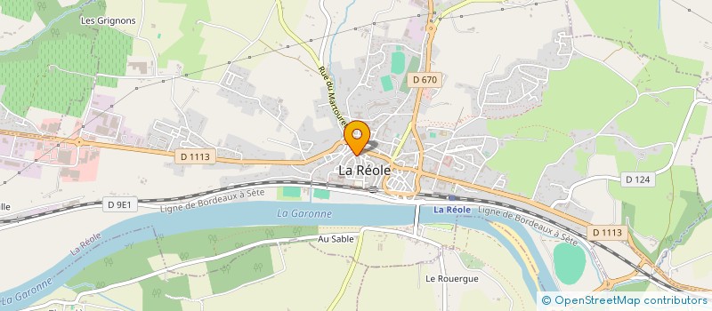 localisation de l'entreprise MONSIEUR ERIC PEDEBOSCQ  LA REOLE