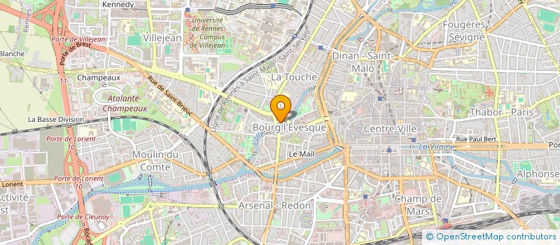 localisation de l'entreprise MONSIEUR ERIC PELARD  RENNES