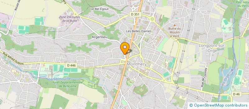 localisation de l'entreprise MONSIEUR ERIC PELGRAIN DE LESTANG à LEUVILLE-SUR-ORGE