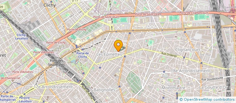 localisation de l'entreprise MONSIEUR ERIC PELLEGRIN  PARIS