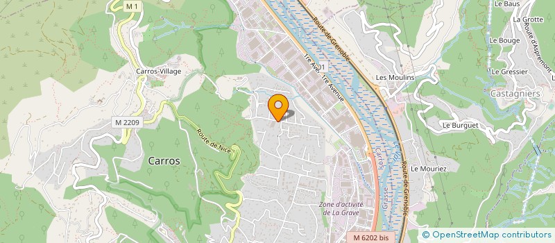 localisation de l'entreprise MONSIEUR ERIC PELLETIER à CARROS