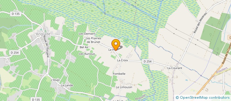 localisation de l'entreprise MONSIEUR ERIC PELONG  ANGLADE