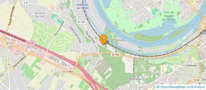 localisation de l'entreprise MONSIEUR ERIC PELOY  VILLENNES-SUR-SEINE